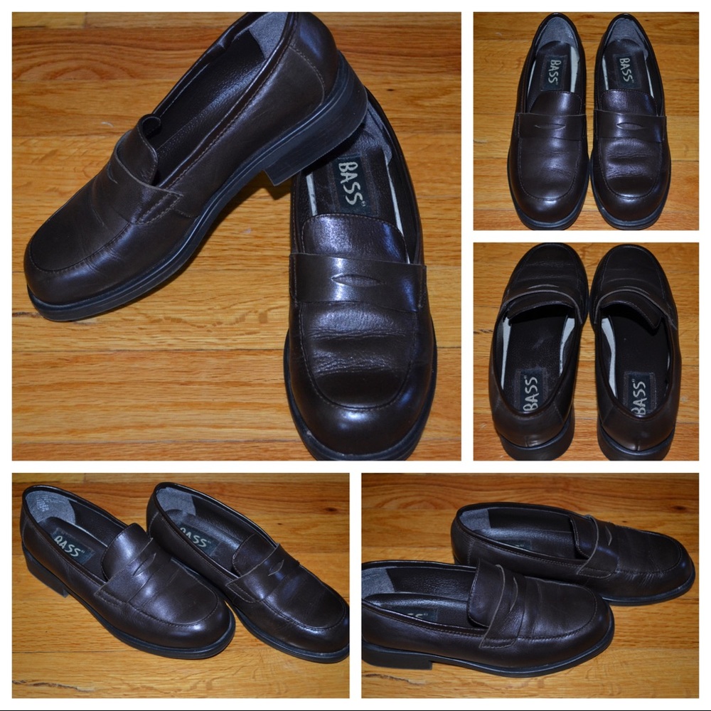 Youth girls Bass loafers, size 2